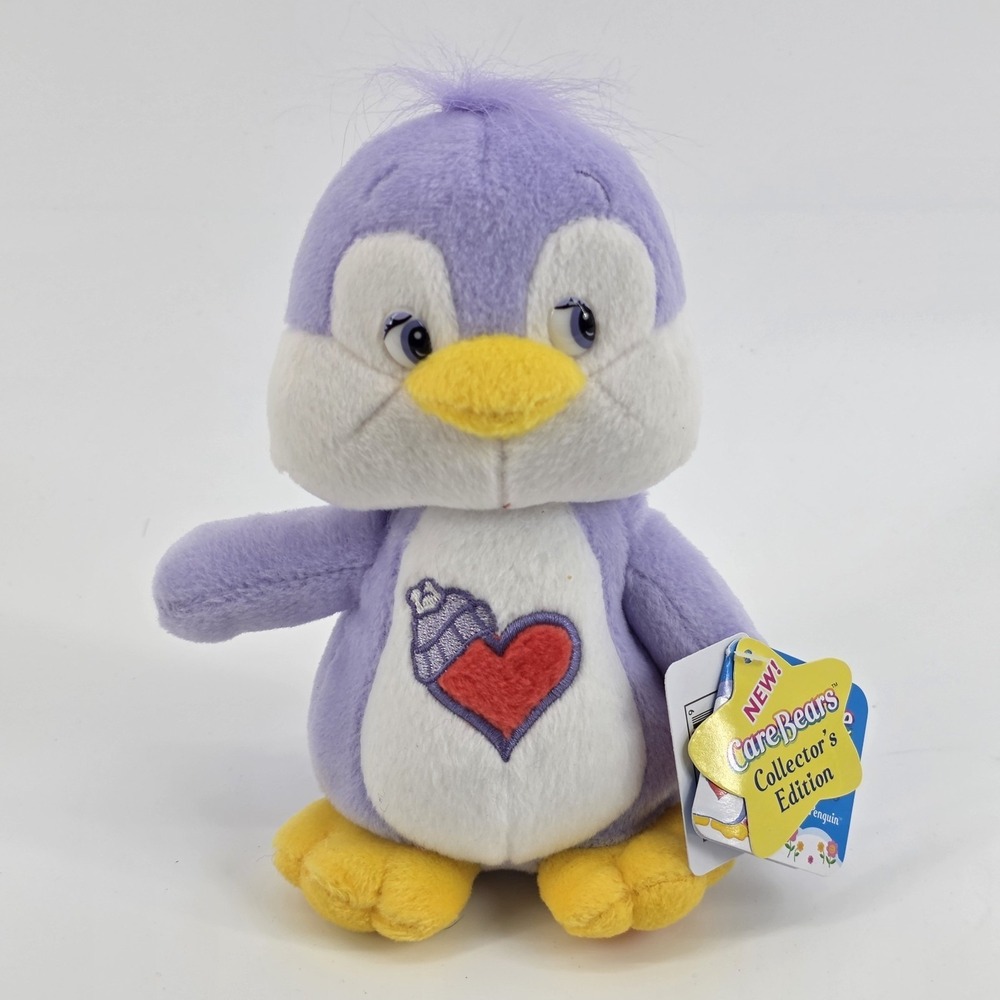 Care‎ Bears Cousins Plush Cozy Heart Penguin Limited Edition 2004 8" Vintage